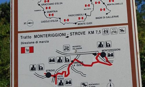 Spacerem po Monteriggioni