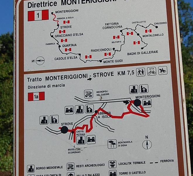 Spacerem po Monteriggioni