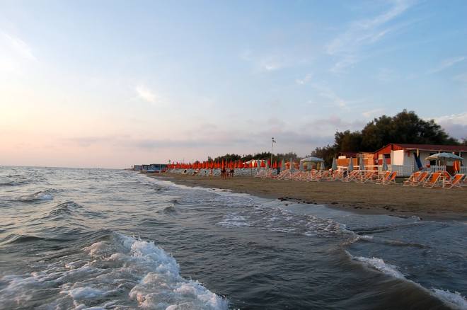 Ciepłe morze we Włoszech