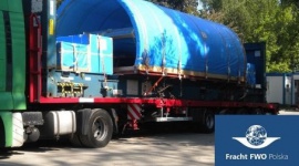 Fracht FWO Polska. Dostawa na plac budowy Oceanarium