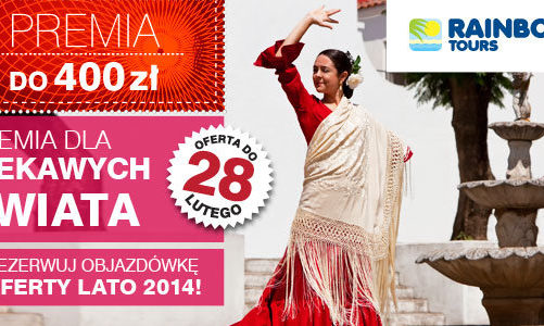 Premia dla ciekawych świata w Rainbow Tours – kolejna promocja przygotowana przez Fat Baby
