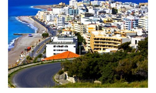 Wakacyjne popularne kurorty Grecji wyspiarskiej i południowo-zachodniego wybrzeża Turcji