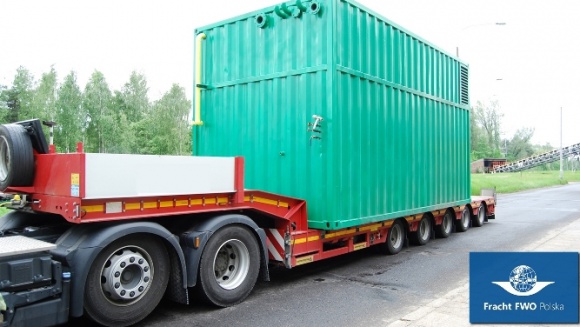Fracht FWO Polska. Wysyłka generatora do Rosji Transport, BIZNES - Firma Fracht FWO Polska z sukcesem organizuje profesjonalne transporty ładunków ponadgabarytowych do krajów WNP. Niedawno wykonała interesujący projekt transportu generatora pary do Niżnego Nowogrodu w Rosji.