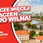 Jeszcze więcej połączeń do Wilna!