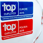 Certyfikat Top Employer Europe 2016 dla DHL Express (Poland)