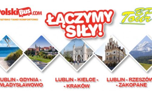 PolskiBus.com i BP Tour łączą siły w Lublinie!