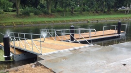 Floating Platform System zbuduje przystanki dla poznańskiego tramwaju wodnego Turystyka, BIZNES - Floating Platform System wybuduje w Poznaniu przy plażach Wilda, Rataje i Chwaliszewo nowe przystanki dla tramwaju wodnego. Przystanki gotowe będą na długi weekend majowy.