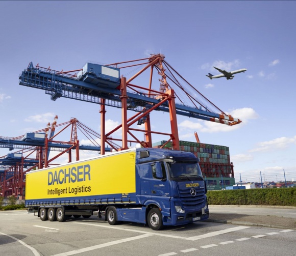 Rzeczywisty i wirtualny Dachser na targach transport logistic