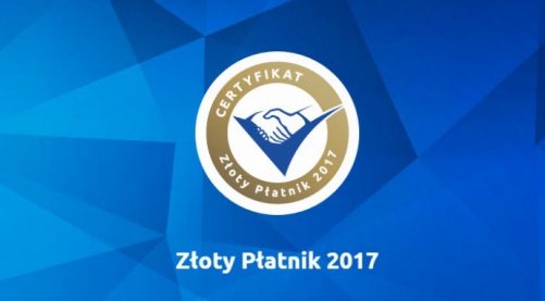 NEWAG S.A. nagrodzony certyfikatem „Złotego Płatnika” przyznawanym przez Euler H