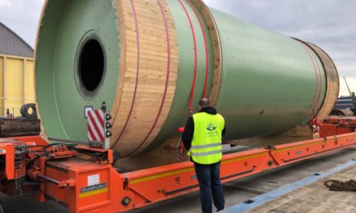 Rzekami, morzem i drogą – Fracht FWO Polska dostarcza młyny przemysłowe