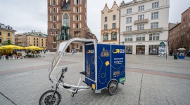 Szybka Paczka GLS teraz w Krakowie. W Polsce zadebiutował też rower kurierski Transport, BIZNES - Firma kurierska konsekwentnie rozwija sieć i otwiera kolejne punkty Szybkiej Paczki. Ten najnowszy w Krakowie jest jednak wyjątkowy, ze względu na dodatkową funkcję stacji przeładunkowej dla dostaw realizowanych rowerem kurierskim.