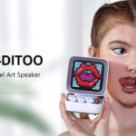 Divoom_ditoo_inhand Divoom seria głośników Pixel Art oraz CaffĂŠ line