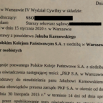 Były Prezes PKP ponownie i prawomocnie wygrywa spór z PKP S.A.